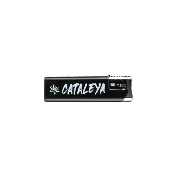 Cataleya Feuerzeug | Schwarz mit Cataleya Logo
